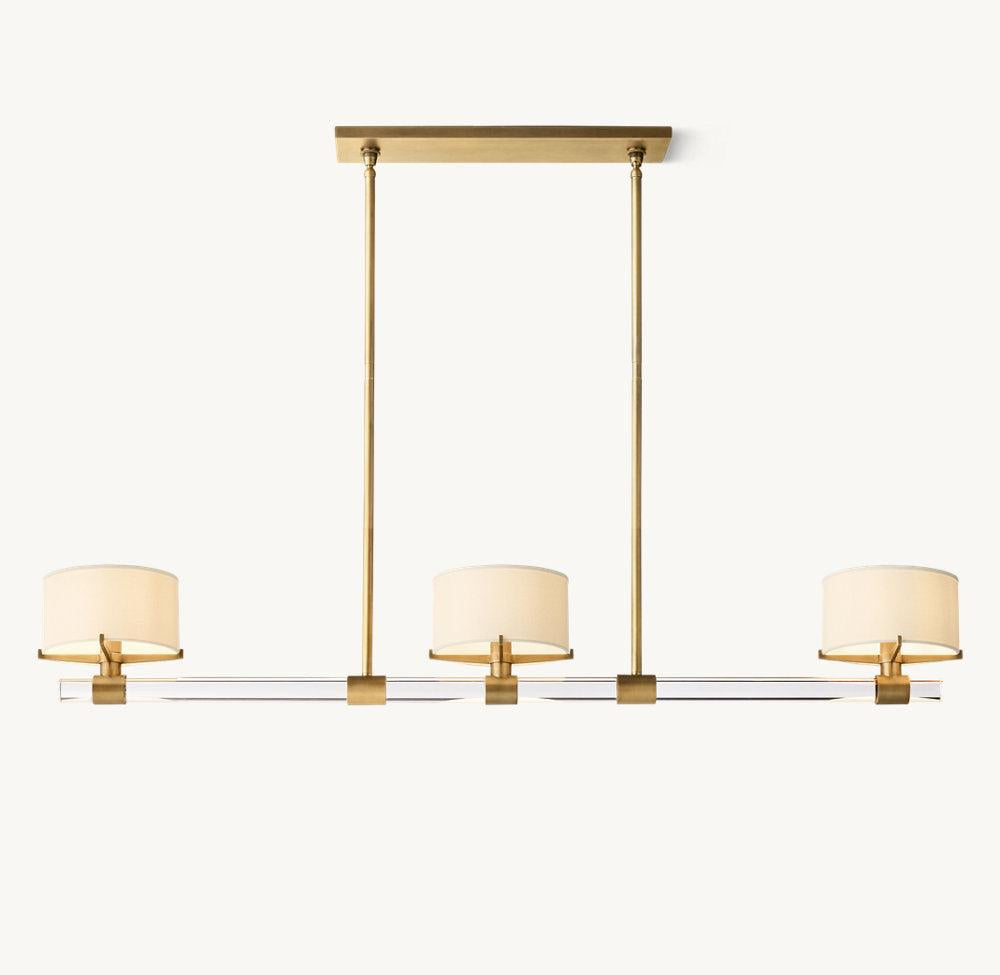 Truman Linear Chandelier 54" - King Lamps