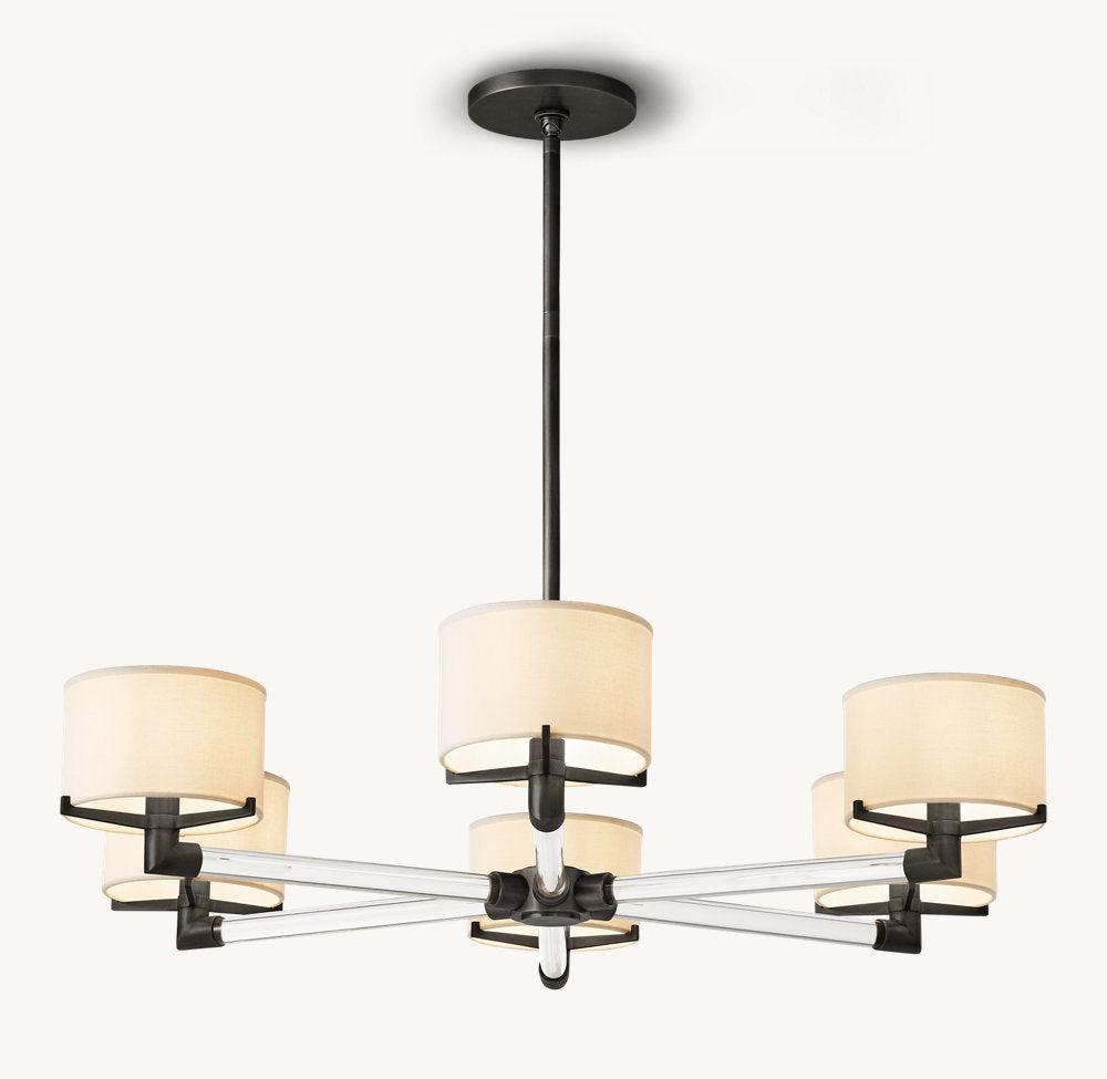Truman Round Chandelier 36" - King Lamps