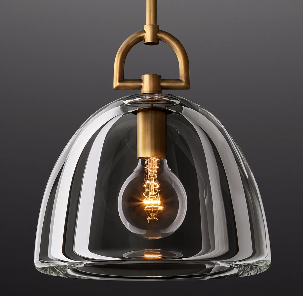 Botanist Dome Crystal Pendant 7'' 11'' 14'' - King Lamps