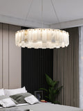 Halos Alabaster Round/Square Chandelier - King Lamps