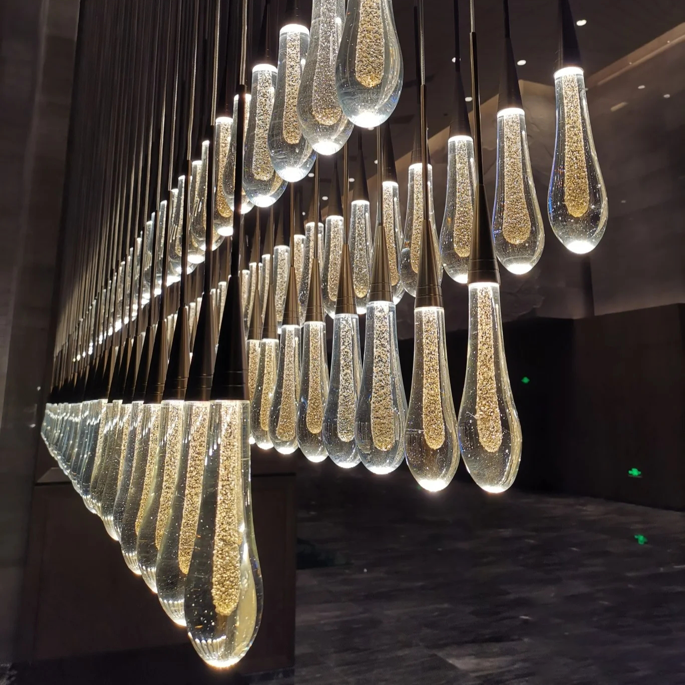 Soltaire Crystal Linear Chandelier 37" 50" 60'' 70" 87" 120''W - King Lamps