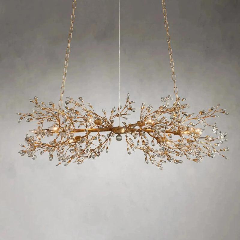 Fiore Linear Chandelier - King Lamps