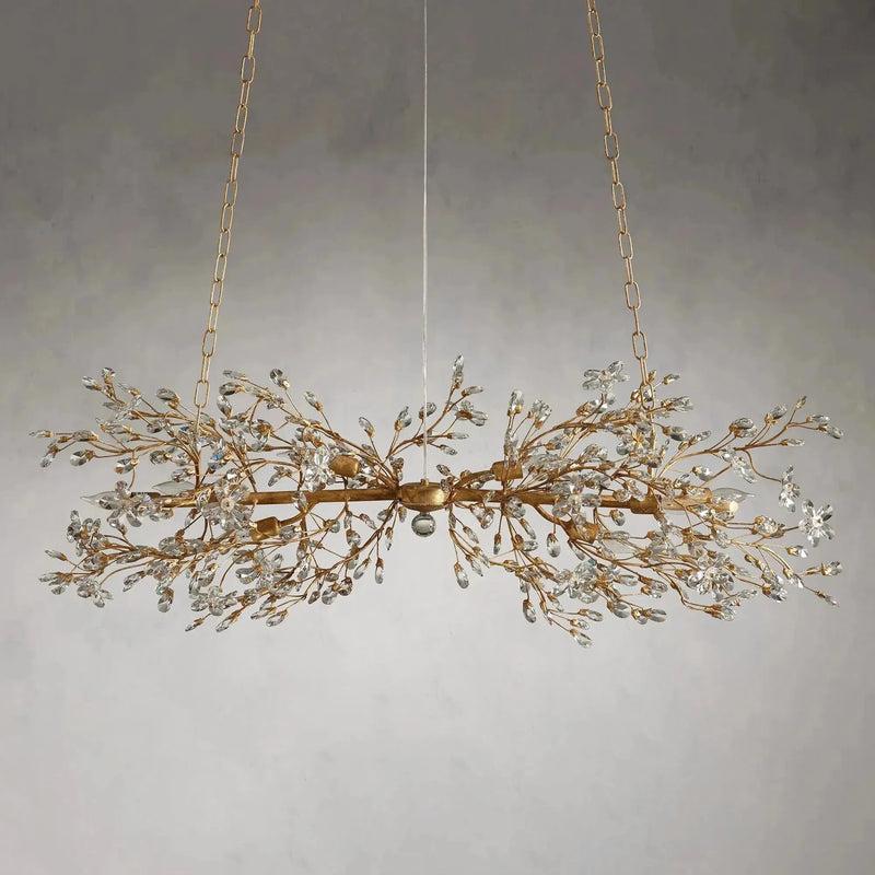 Fiore Linear Chandelier - King Lamps
