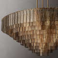 Sirene Glass Round Chandelier 65