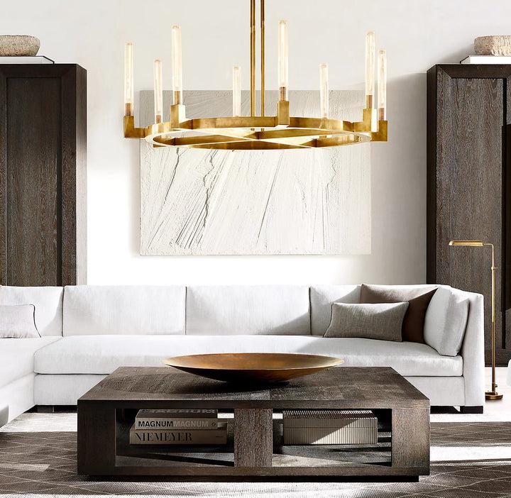 Cannele de Round Chandelier 60" - King Lamps