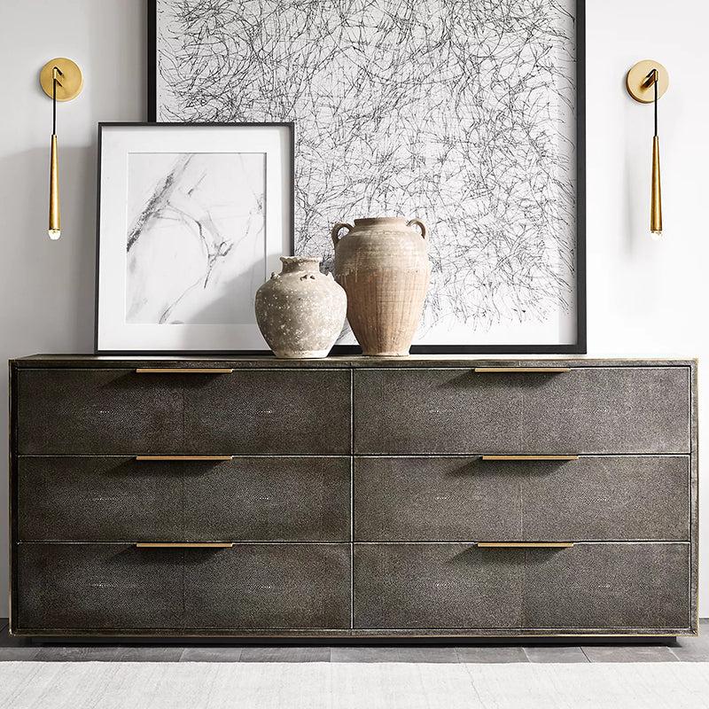Aquitain Tapered Tubular Solid Brass Wall Sconce 22" H - King Lamps