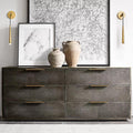Aquitain Tapered Tubular Solid Brass Wall Sconce 22