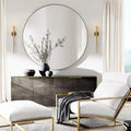 Aquitain Tapered Tubular Slender Torch Wall Sconce - King Lamps