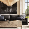Sirene Glass Round Chandelier 65