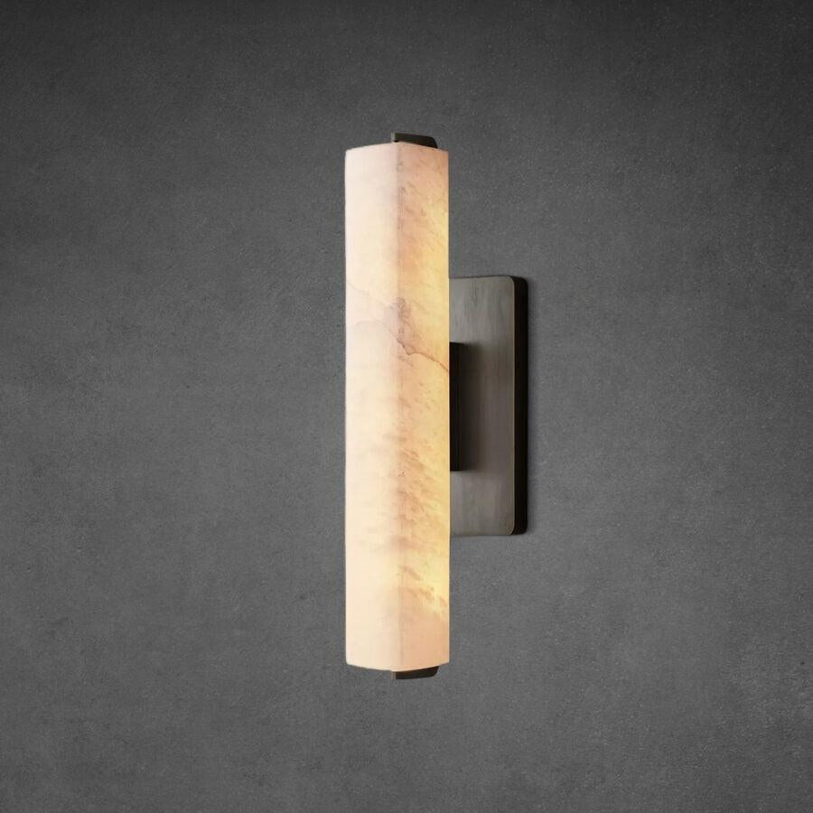 Auduben Alabaster Single Sconce - King Lamps