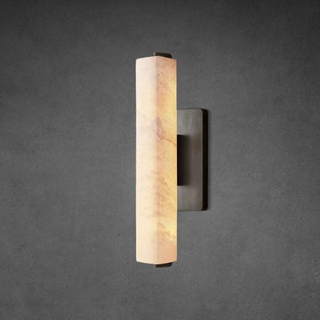 Auduben Alabaster Single Sconce - King Lamps