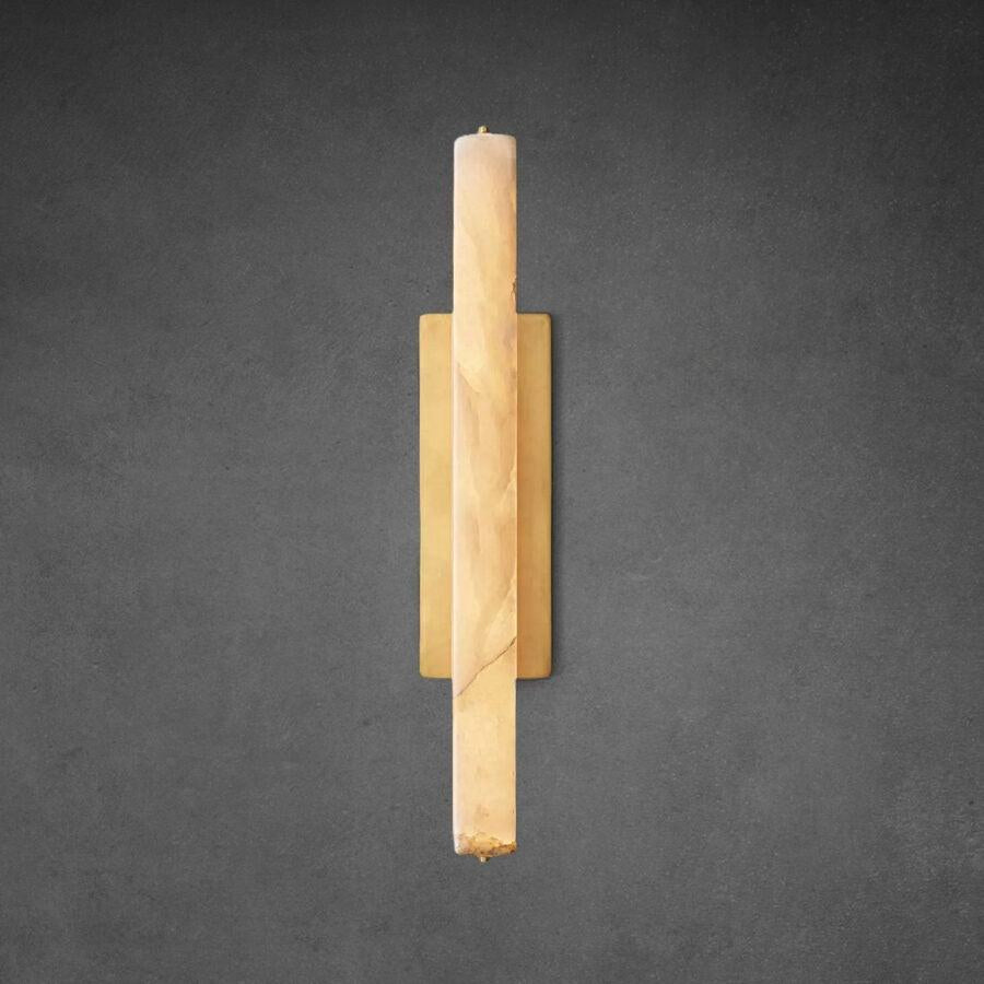 Auduben Alabaster Single Sconce - King Lamps