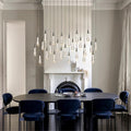 Soltaire Crystal Linear Chandelier 37