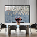 Soltaire Crystal Linear Chandelier 37