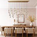 Soltaire Crystal Linear Chandelier 37