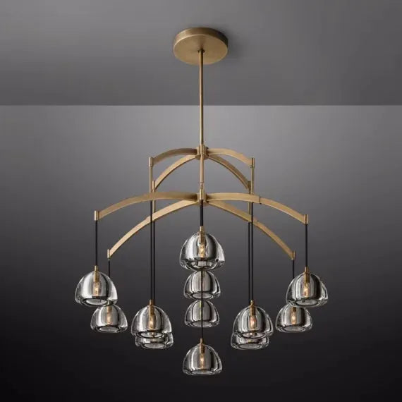 Hemisphere Round Chandelier 48″ - King Lamps