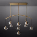 Hemisphere Linear Chandelier 54″ - King Lamps