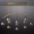 Hemisphere Linear Chandelier 72″ - King Lamps