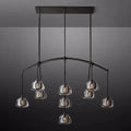 Hemisphere Linear Chandelier 54″ - King Lamps