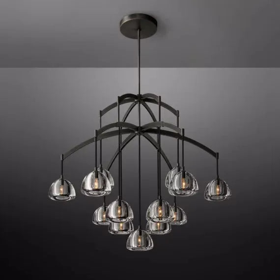 Hemisphere Round Chandelier 48″ - King Lamps