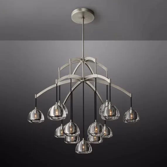 Hemisphere Round Chandelier 48″ - King Lamps