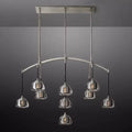 Hemisphere Linear Chandelier 54″ - King Lamps