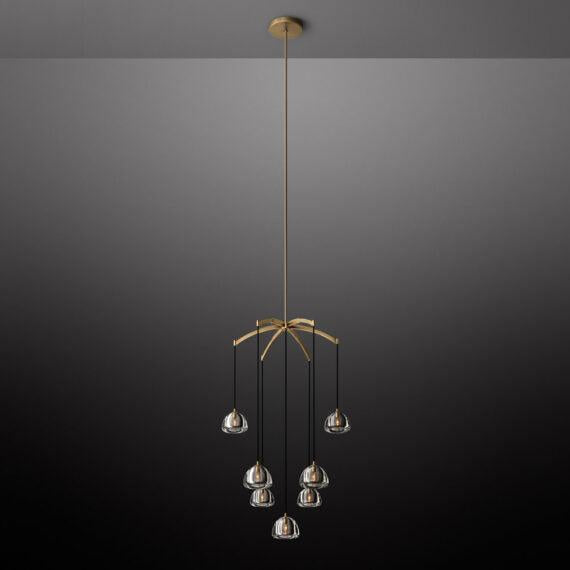 Hemisphere Round Chandelier 36″ - King Lamps