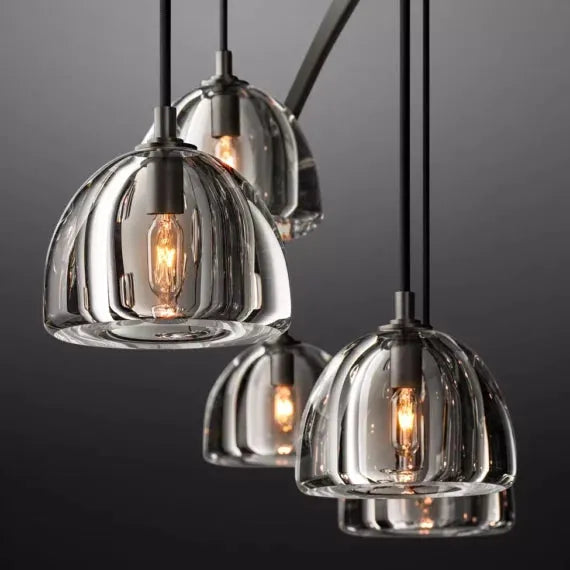 Hemisphere Round Chandelier 60″ - King Lamps