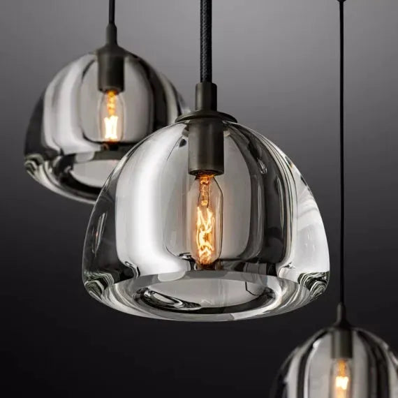 Hemisphere Round Chandelier 36″ - King Lamps