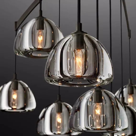 Hemisphere Round Chandelier 48″ - King Lamps