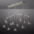 Hemisphere Linear Chandelier 72″ - King Lamps