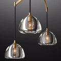 Hemisphere Linear Chandelier 54″ - King Lamps