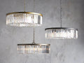 Leyland Crystal Round Chandelier - King Lamps