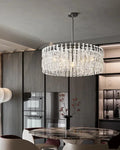 Marigan Multi-Tier Crystal Chain Round Chandelier 60
