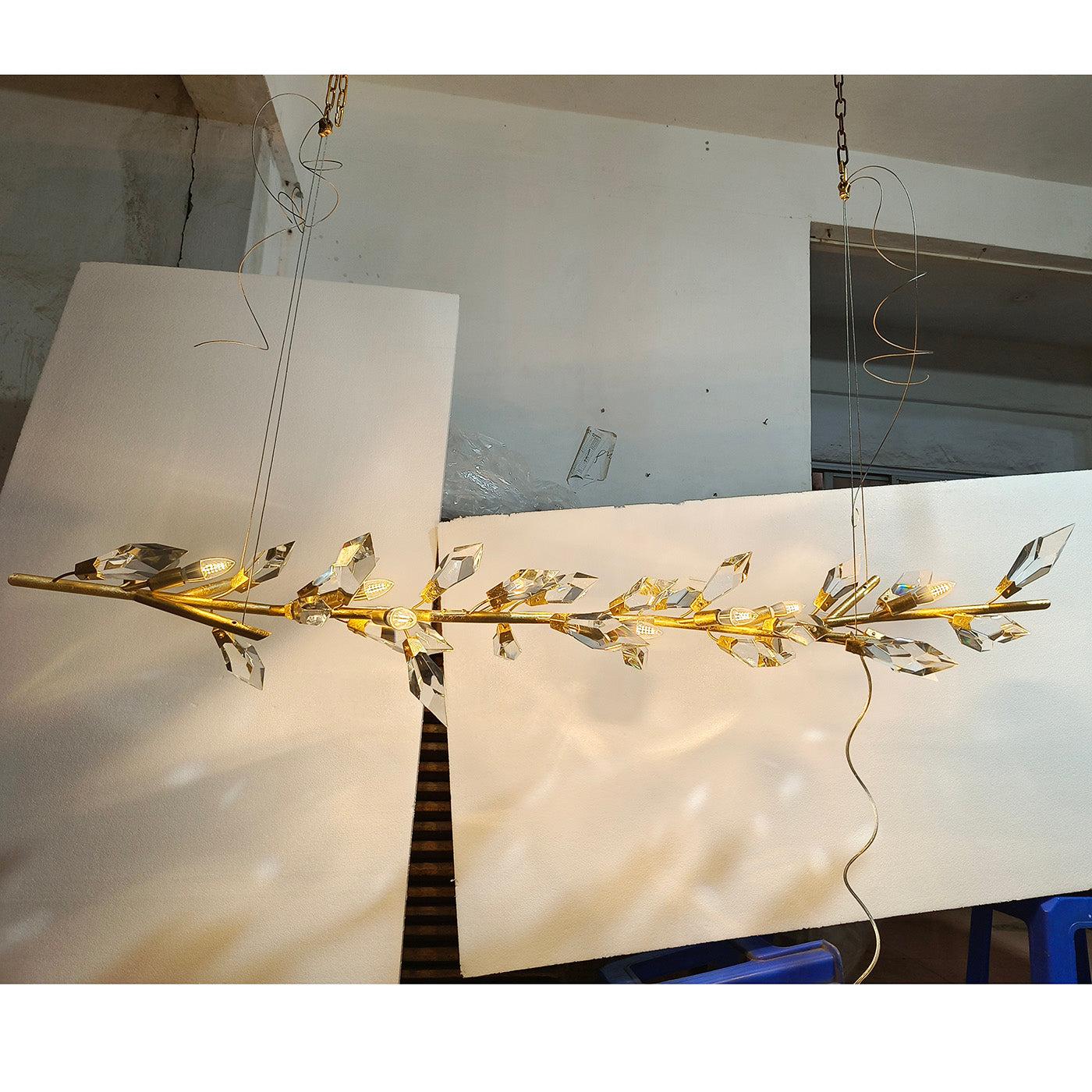 Addison 72" Linear Crystal chandelier - King Lamps