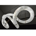 Scarlett Designer Alabaster Pendant Light, Modern Inspired Chandelier - King Lamps