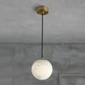 Alabaster Sphere Pendant Light, Modern Pendant Light - King Lamps