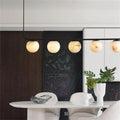 Modern Luxury Alabaster Global Kitchen Island Pendant 5 Lights - King Lamps