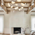 Selena Alabaster Chandelier, Luxury Modern Chandelier for Living Room - King Lamps