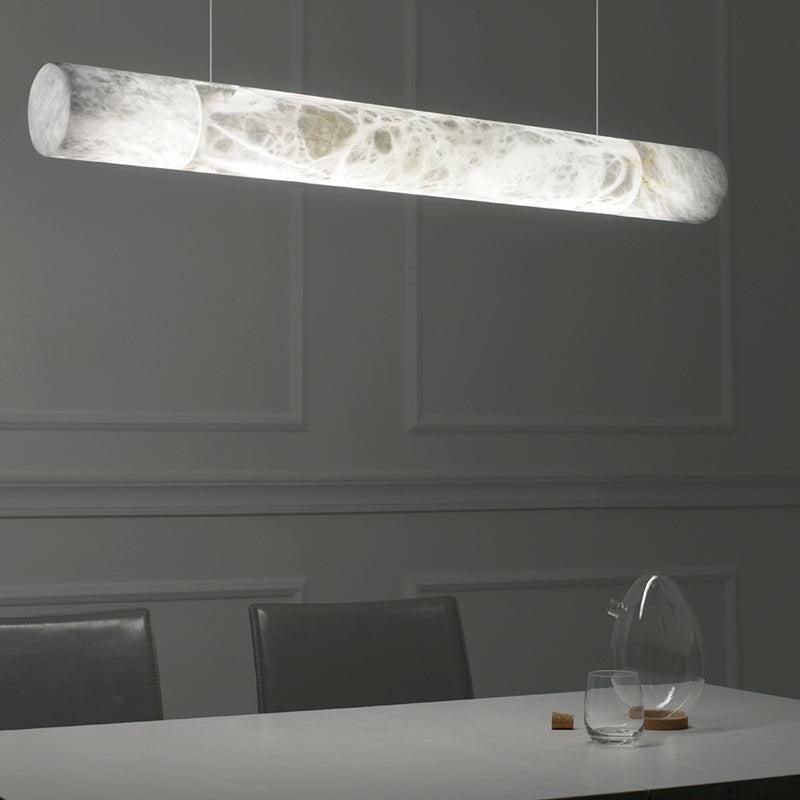 Grandeur Alabaster Linear Pendant Light, Bar Pendant Light - King Lamps