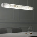 Grandeur Alabaster Linear Pendant Light, Bar Pendant Light - King Lamps