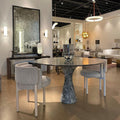 Oslo Pendant Alabaster Chandelier, Halo Ring Chandelier - King Lamps