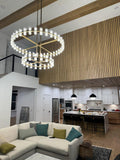 Arcachon Round 2-Tier Chandelier 60