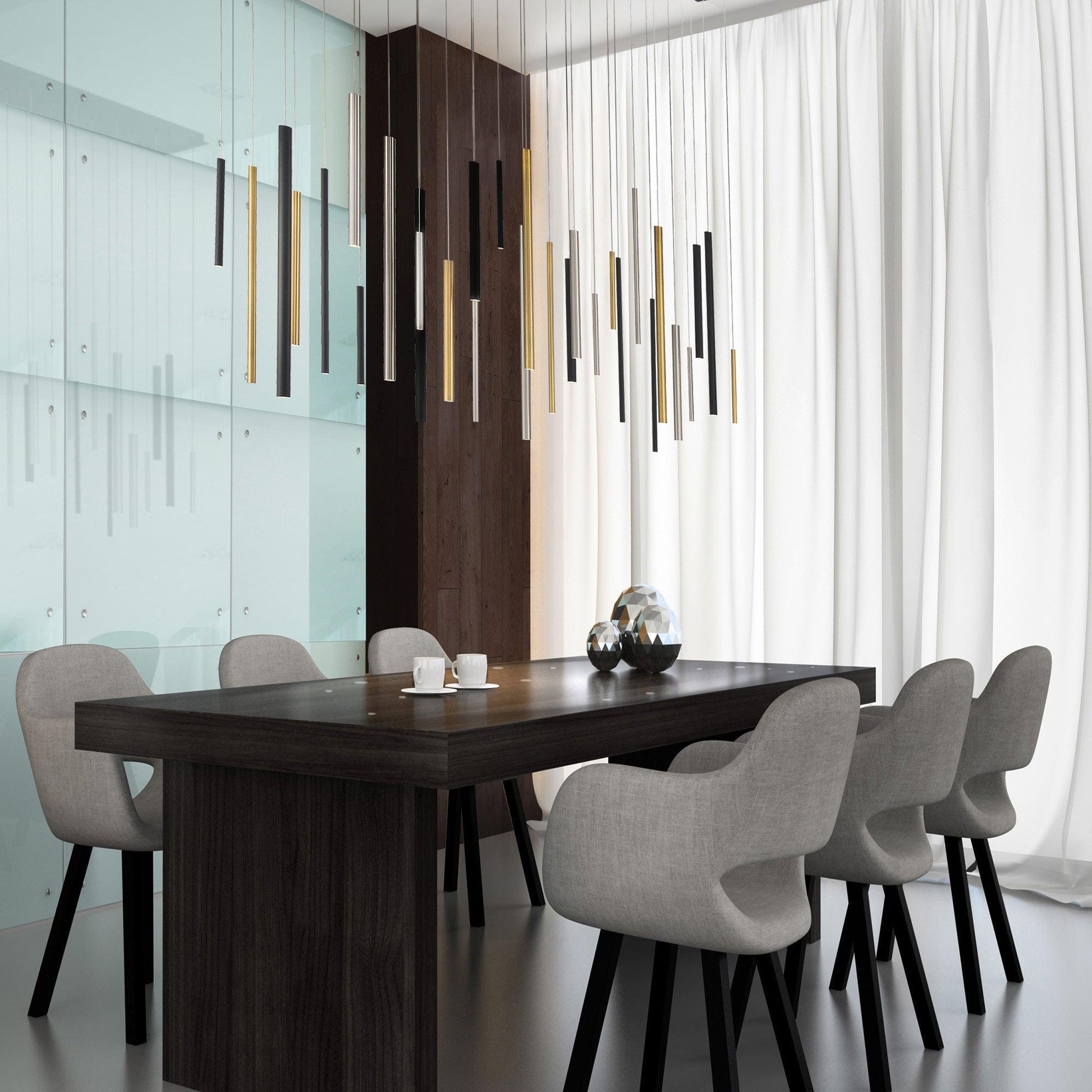 Santana Linear Multi Light Pendant - King Lamps