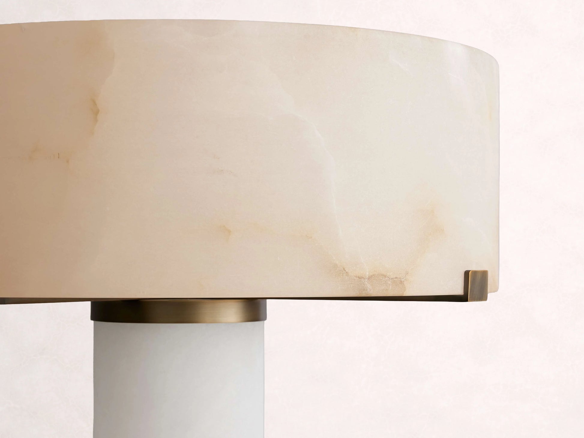 Chayla Alabaster Stone Floor Lamp 64''H