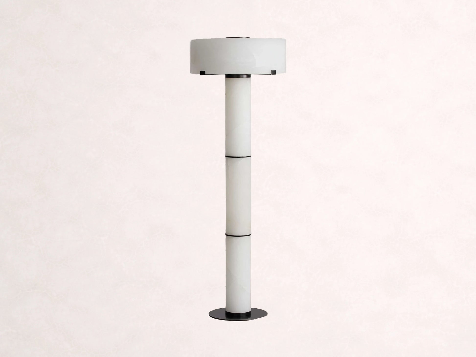 Chayla Alabaster Stone Floor Lamp 64''H