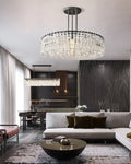 Marigan Multi-Tier Crystal Chain Round Chandelier 60