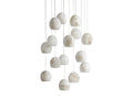 Arica Round Alabaster Chandelier 3/7/15/36 Light - King Lamps
