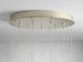 Arica Round Alabaster Chandelier 3/7/15/36 Light - King Lamps