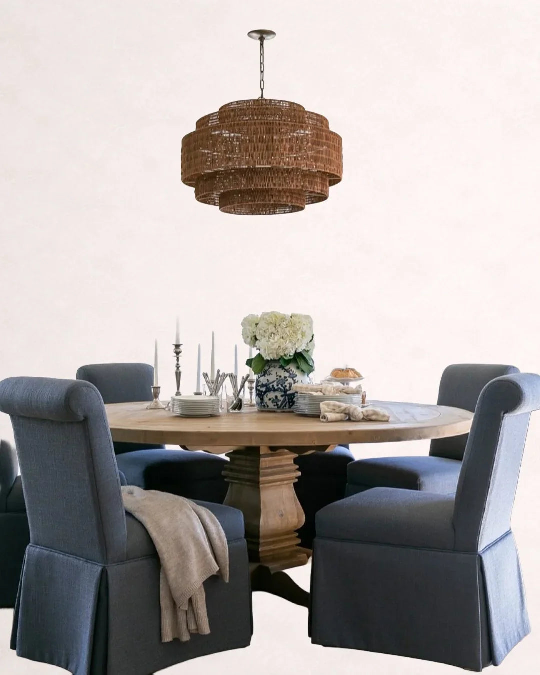 Paloma Chandelier 28'' 40''D